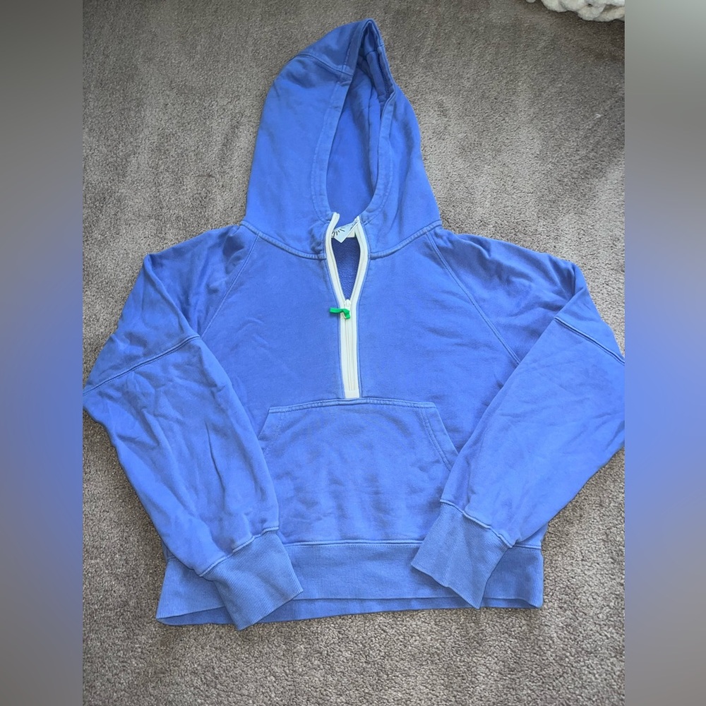 Aerie scuba 3/4 zip hoodie
